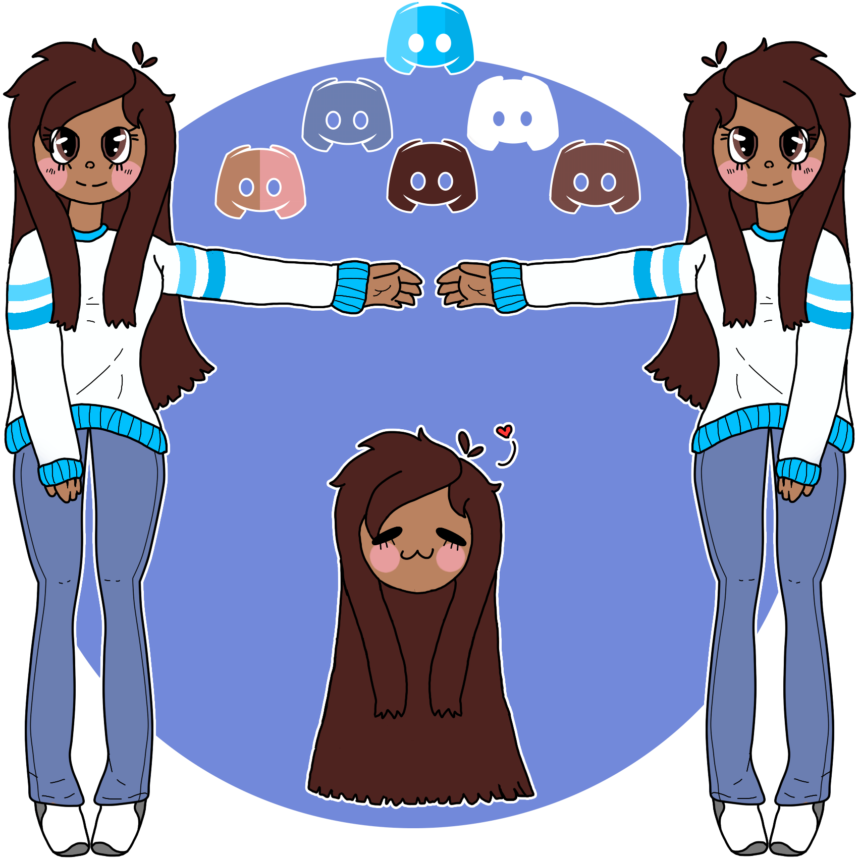 Reference Sheet feito pela Heathecliff